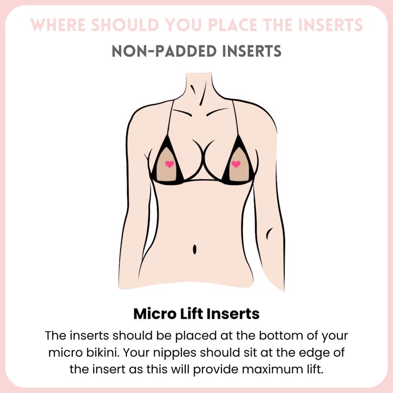 Micro Lift Push Up Bra Inserts