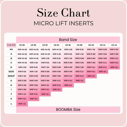 Micro Lift Push Up Bra Inserts